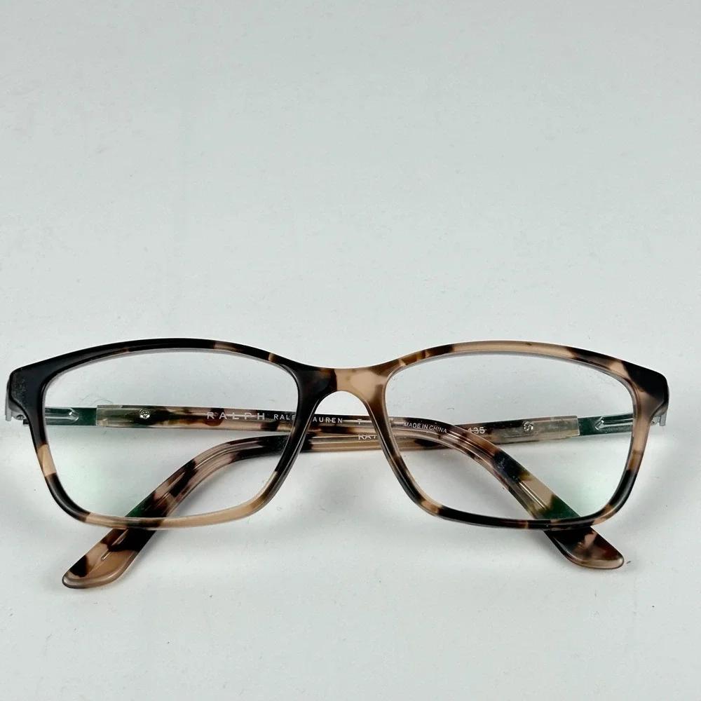Ralph Lauren RA 7044 1143 Women Eyeglasses Frame Brown Full‎ Rim 52-16-135 mm